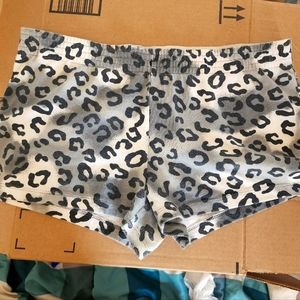 Darker leaopard print OP comfy shorts